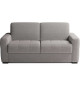 Canapé convertible express - 3 places - EUREKA - Tissu como 22 ASH - 200 x 102 x 95 cm