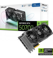 PNY - Carte graphique - GEFORCE RTX RTX 5070Ti - 16GB - STD OC