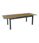 Table de jardin - Rectangulaire - Extensible - Structure en aluminium - 8/10 p. - LOUISIANE - Proloisirs