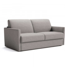 Canapé convertible express - 3 places - SMALL - Tissu como 20 ASH - 168 x 98 x 86 cm