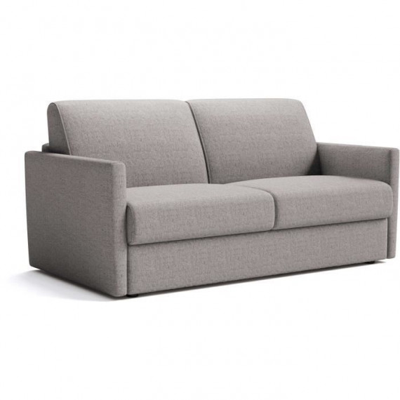 Canapé convertible express - 3 places - SMALL - Tissu como 20 ASH - 168 x 98 x 86 cm