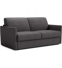 Canapé convertible express - 3 places - SMALL - Tissu como 22 Graphite - 168 x 98 x 86 cm