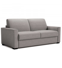 Canapé convertible express - 3 places - BL018 - Tissu como 20 ASH - 190 x 100 x 87 cm