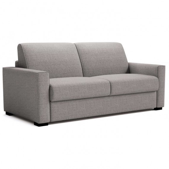 Canapé convertible express - 3 places - BL018 - Tissu como 20 ASH - 190 x 100 x 87 cm