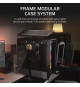 Boîtier PC - CORSAIR - Série FRAME 4000D RS ARGB - Moyen-tour - 3 ventilateurs ARGB - Noir