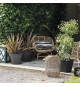 Pot de fleurs - DEROMA - Origin - 11 L - Anthracite