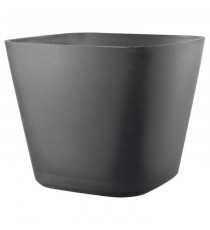 Pot de fleurs carré - DEROMA - Origin - 30 L - Gris