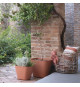 Pot de fleurs carré - DEROMA - Origin - 29 L - Terre cuite