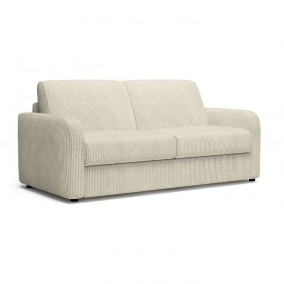 Canapé convertible express - 3 places - TOM - Tissu Lincoln 3 - 185 x 100 x 87 cm - MONDO