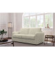 Canapé convertible express - 3 places - TOM - Tissu Lincoln 3 - 185 x 100 x 87 cm - MONDO