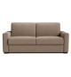 Canapé convertible express - 3 places - BL018 - Tissu como 5 Antelope - 190 x 100 x 87 cm