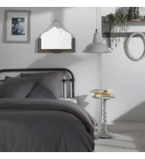 Housse de couette - TODAY - CHARME - Chambray - Gris foncé Capucine - 240 x 220 cm