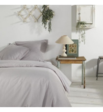 Housse de couette - TODAY - CHARME - Chambray - Gris clair Constance - 240 x 220 cm