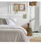 Housse de couette - TODAY - CHARME - Coton 57 fils - Dunes x Craie Berenice - 140 x 200 cm
