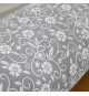 Coussin Polochon - TODAY - CHARME - Imprimé Gris foncé Capucine - 45 x 15 cm
