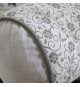 Coussin Polochon - TODAY - CHARME - Imprimé Craie Capucine - 45 x 15 cm