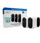 Caméra de sécurité connectée - ARLO - Essential2 - Pack de 3 - Résolution 2K - Vision nocturne couleur