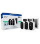 ARLO Caméra de surveillance Pack 3 caméras Essential 2k + 3 Panneaux solaires