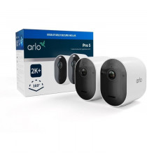 Pack 2 Cameras - ARLO - Pro 5 - Extérieur - Batterie - Vision nocturne