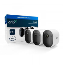 Pack 3 Cameras - ARLO - Pro 5 - Extérieur - Batterie - Vision nocturne