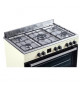 Cuisiniere piano four multifonctions catalyse - CONTINENTAL EDISON - CECP9060CD - 95 L - L90 x H85 cm - Creme / Inox