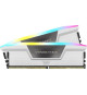 Corsair Vengeance RGB DDR5 32 Go (2 x 16 Go) 6000 MHz CL36 - Blanc - Kit Dual Channel 2 barrettes de RAM RGB DDR5 PC5-48000 -