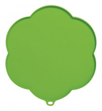 CAT IT Napperon en forme de fleur - Format moyen - Vert - Pour chat