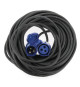 Rallonge secteur - EZA - 25m - Section de câble 1,5 mm² - 220 V - 16 A - CEE17 - Avec sac de transport