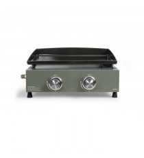 Livoo Plancha gaz 5000w plaque acier émaillé 45.5x35.5cm - DOC323