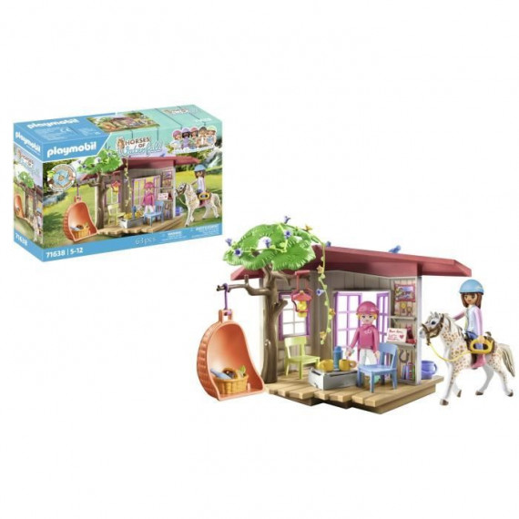 PLAYMOBIL - 71638 - Espace détente cavalieres