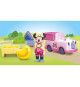 PLAYMOBIL Junior 71770 Minnie avec voiturette a fruits, Disney, 8 pieces, Des 12 mois
