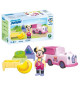 PLAYMOBIL Junior 71770 Minnie avec voiturette a fruits, Disney, 8 pieces, Des 12 mois