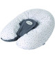 Coussin de maternité - CANDIDE - Multirelax - Polyester / Coton - Gris / Etoiles