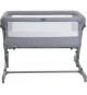 Berceau cododo CHICCO Next2Me GO - Compact - Pliable - Inclinable - 6 Niveaux de hauteur - Gris clair