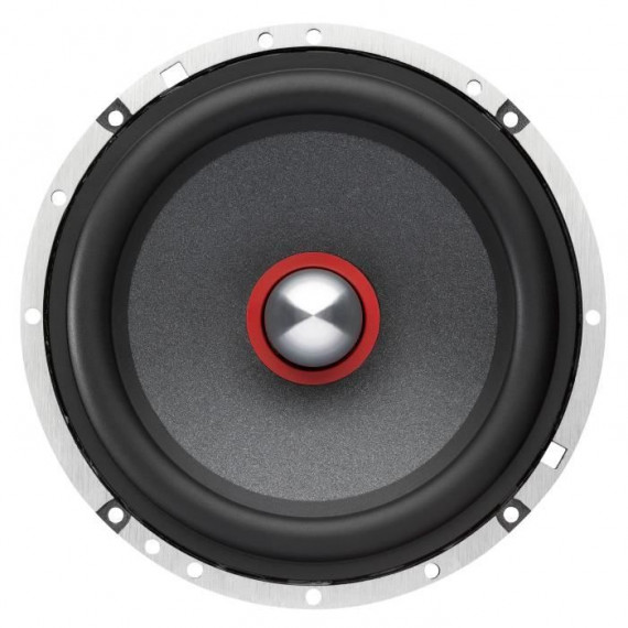 MTX TX665S Haut-parleurs voiture Kit 16,5cm 2 voies 90W RMS 4O Châssis alu Tweeters néodyme dôme soie Membrane pulpe célulose