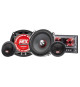 MTX TX650S Haut-parleurs voiture Kit 13cm 2 voies 80W RMS 4O Châssis alu Tweeters néodyme dôme soie Membrane pulpe célulose