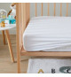 Drap housse imperméable pour lit cododo - P'TIT DODO - 50 x 85 cm - Blanc