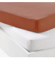 Lot 1 alese + 1 drap housse - P'TIT DODO - 70 x 140 cm - Blanc / Tomette