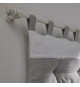 Tete de lit - TODAY - CHARME - Chambray x Slub Capucine - 45 x 70 cm