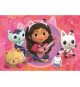 Puzzle - CLEMENTONI - Gabby s Dollhouse - 2 x 20 pieces - Pour enfants a partir de 3 ans - Theme dessins animés