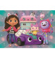 Puzzle - CLEMENTONI - Gabby s Dollhouse - 2 x 20 pieces - Pour enfants a partir de 3 ans - Theme dessins animés