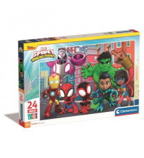 CLEMENTONI - 24 pieces Maxi - Spidey et ses amis extraordinaires