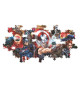 CLEMENTONI - Compact 1000 pieces Panorama - Marvel, The Avengers
