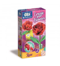 CLEMENTONI - Crée tes fleurs - Rose