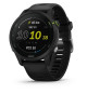 Montre connectée - Garmin - Forerunner 255 Music - Noir - 5 boutons en métal - Autonomie 14 jours
