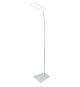 DOMIVA Fleche de lit sur socle - 152 cm - Blanc