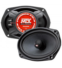 MTX TX469C Haut-parleurs voiture Coaxiaux elliptiques 6x9 15x23cm 2 voies 100W RMS 4O membrane pulpe célulose