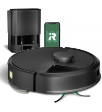 Aspirateur robot laveur - IROBOT Roomba 105 Combo + Autoempty - 2h - 7000 Pa - 400 ml - Noir