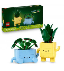 LEGO Botanicals 10349 Petites Plantes Souriantes - Jeu de construction pour fille, 9 ans
