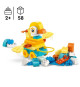 LEGO DUPLO Ma Ville 10448 Animaux Sur Roues 3-En-1 - Jeu De Construction Des 2 Ans  Chien